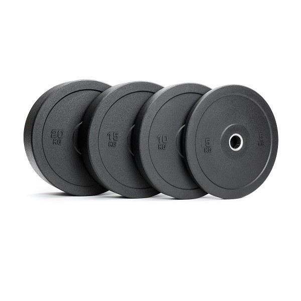 VirtuFit Hi-Temp Bumper Plate Set - Olympische Halterschijf van Rubber - 50 mm - 100 kg