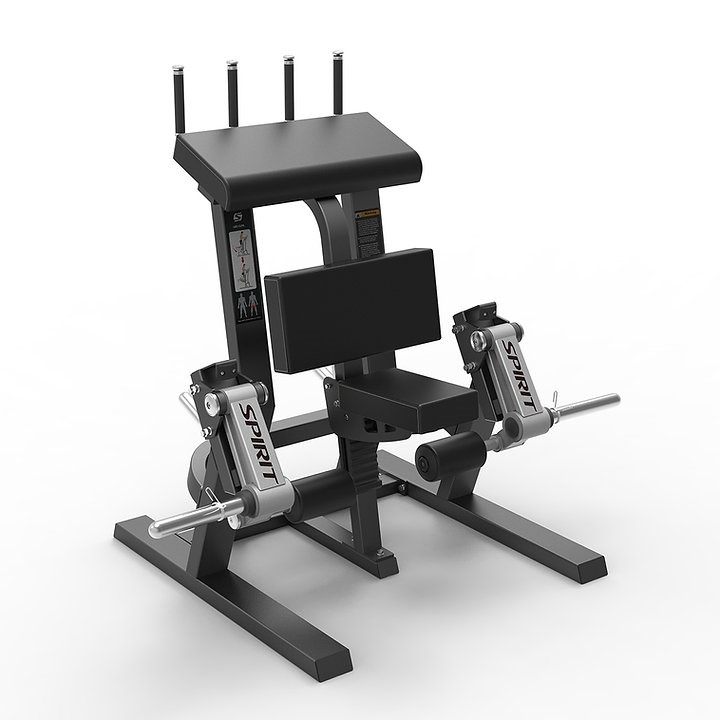 Spirit Fitness Standing Leg Curl - Plate Loaded