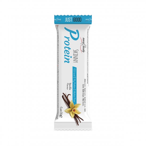 QNT Easy Body High Protein Nutrition Bar - Eiwit Reep - 24 x 35 gr - Vanilla