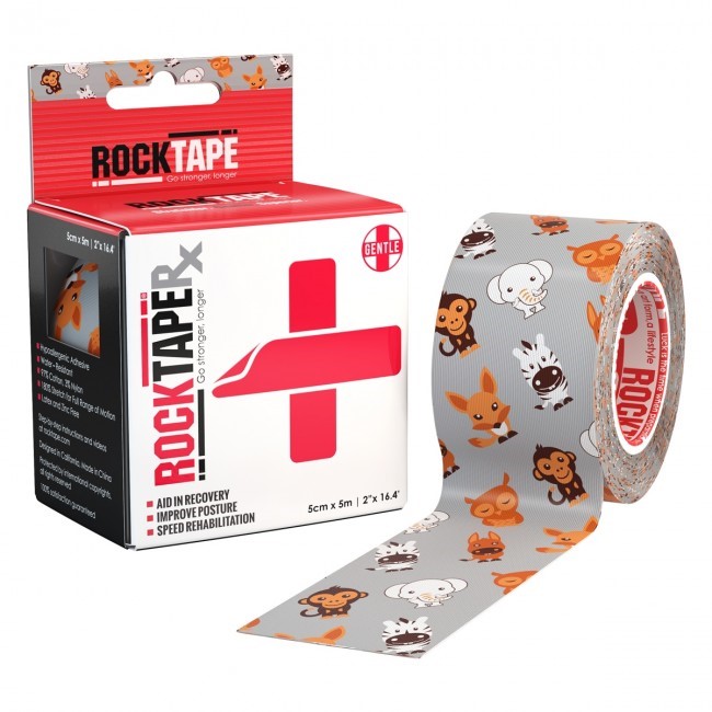 RockTape RX Kinesiotape - Sporttape - 5 cm x 5 m - Kids Dieren