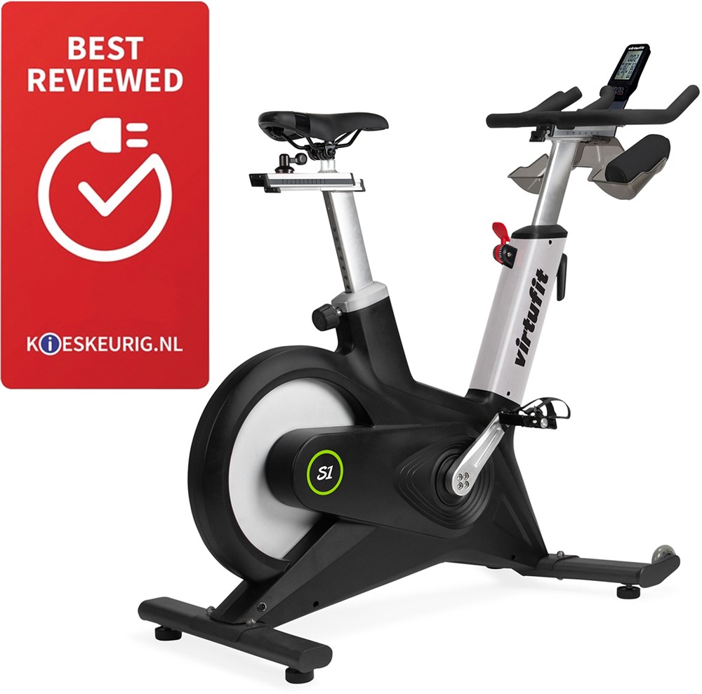 VirtuFit Indoor Cycle S1 Spinningfiets - Inclusief Spinning DVD - Tweedekans