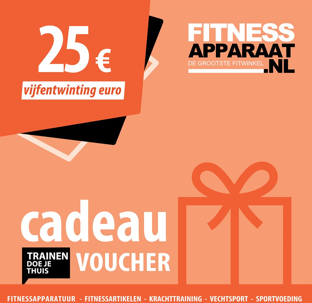 Fitnessapparaat Cadeaubon - 25 euro