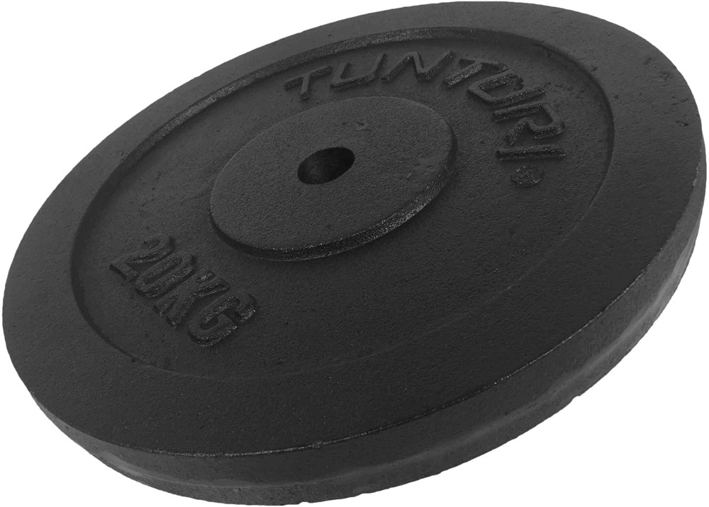 Tunturi Gietijzeren Halterschijf - 30 mm - 20 kg