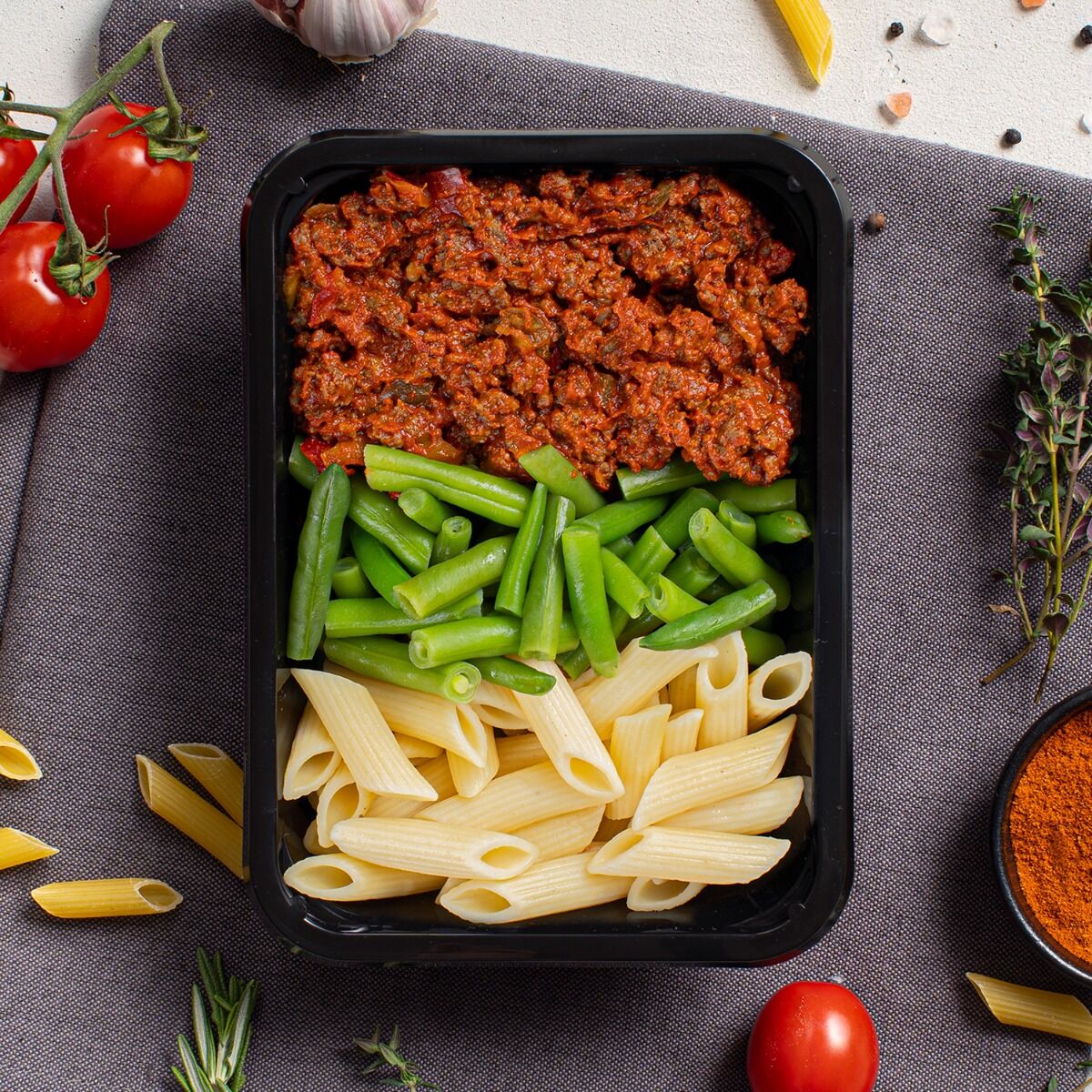 Afvallen - Pasta Beef - Paprika Bolognese