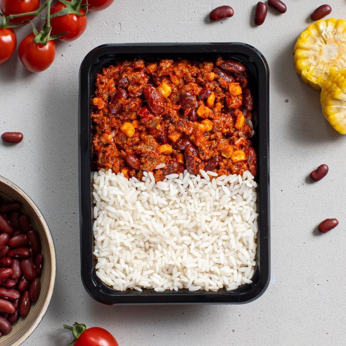 Spiermassa - Chili con carne