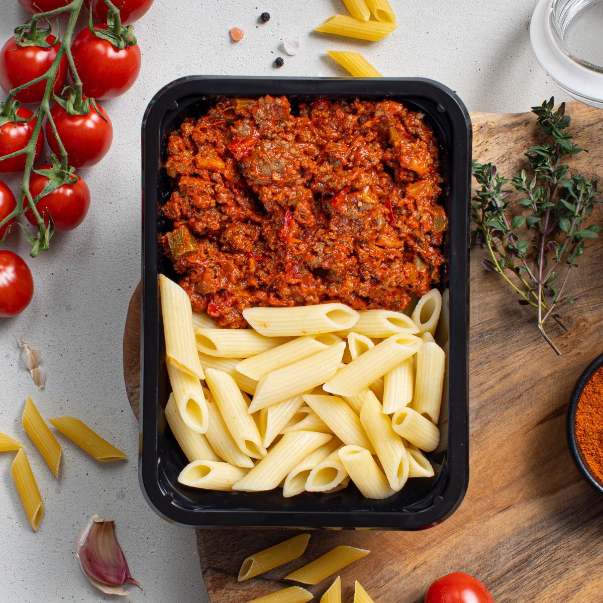 Conditie - Pasta Beef– Paprika Bolognese