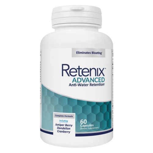 Retenix Advanced vochtafdrijver - 60 capsules - Natuurlijke diuretica