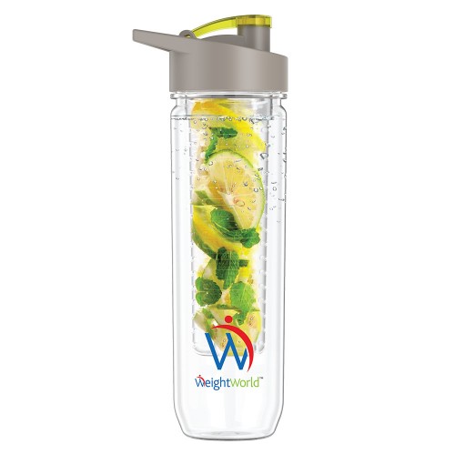 Waterfles met infuser - 800 ml Fruit infuser BPA vrij