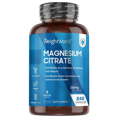 Magnesium citraat 220mg - 180 Capsules