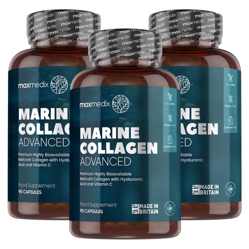 Marine Collagen Advanced - Voedingssupplement - 270 Capsules - Weight World NL - Trio