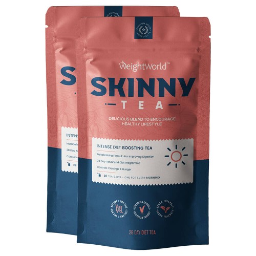 Skinny Tea - 56 Dagen Ochtend & Avond Thee Programma - 56 & 28 Theezakjes