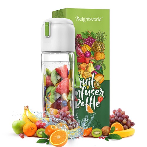 Waterfles met infuser filter - 650 ml