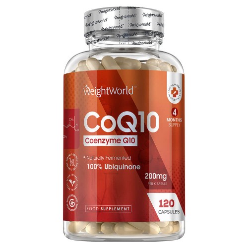 CoQ10 Ubiquinone capsules - 200 mg 120 Capsules