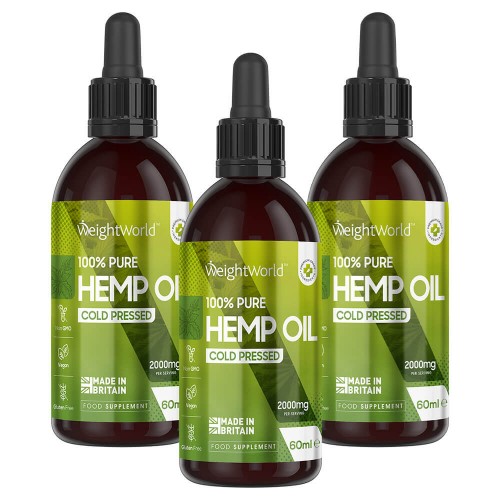 Hennep Olie - Sterk en Puur - Welzijn en Vitaliteit Supplement - 10 ml - Trio