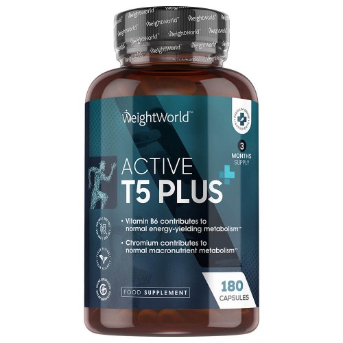 Active T5 Supplement vetverbrander | 180 capsules | Thermogeen supplement