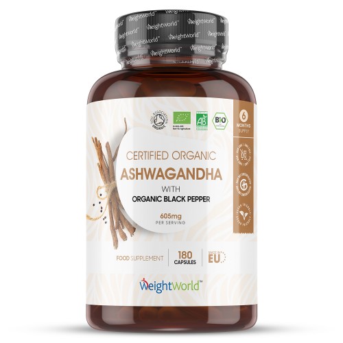 Ashwagandha capsules 605 mg - 180 Capsules