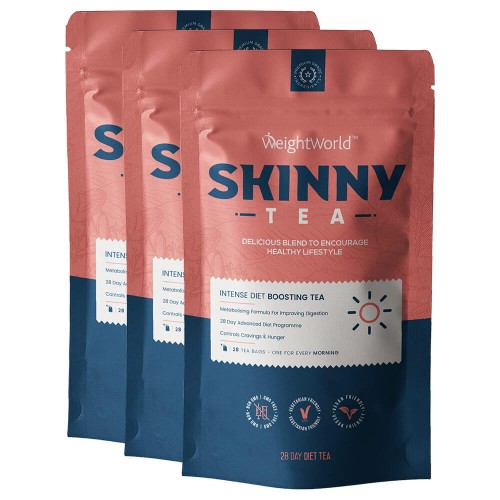 Skinny Tea - 84 Dagen Ochtend & Avond Thee Programma - 84 & 42 Theezakjes