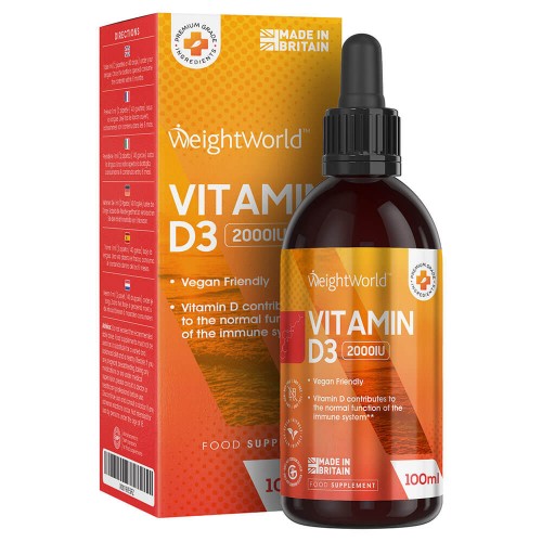 Vitamine D Druppels 2000 IU 50 ml