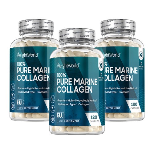 Pure Marine Collagen - Gezondheidssupplement - 270 Capsules -WeightWorld NL - Trio