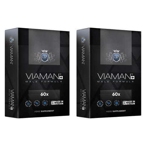 Viaman Plus  -  Natuurlijk Innovatief Mannelijk Viriliteit Verbeteringssupplement - 3 pack