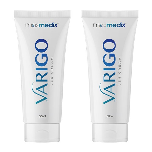 maxmedix VariGo Crème - Tegen vervelende spataderen - Hydrateert en voedt -  60ml Crème - 2 pack