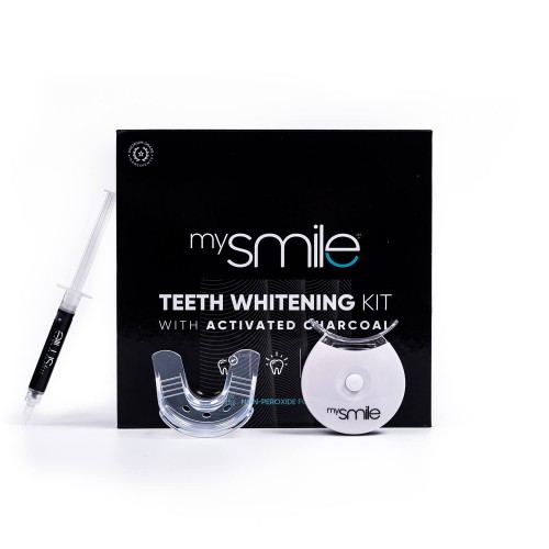 mysmile Tandenbleek Kit met PAP+ – Wittere glimlach - Met LED-licht, gel en bitje