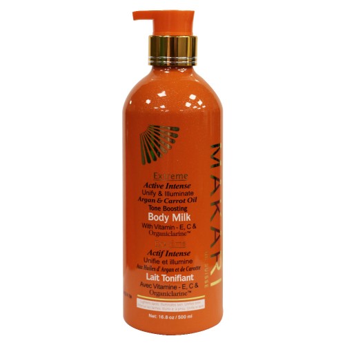 Makari Extreme Carrot & Argan lotion tegen pigmentvlekken - 500 ml