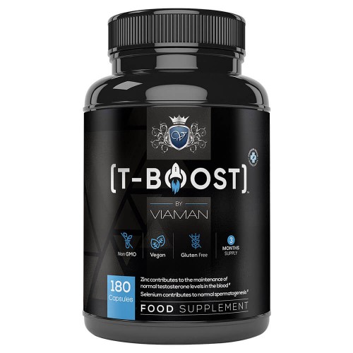 Viaman T Boost - Natuurlijke Test Booster - 180 capsules - Mannelijk prestatie supplement