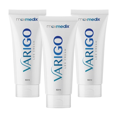 maxmedix VariGo Crème - Tegen vervelende spataderen - Hydrateert en voedt -  60ml Crème  - 3 pack