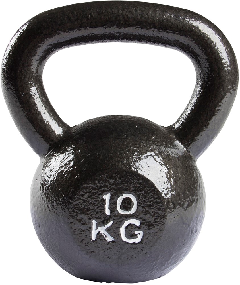 VirtuFit Kettlebell Pro - Kettle Bell - Gietijzer - 10 kg - Tweedekans