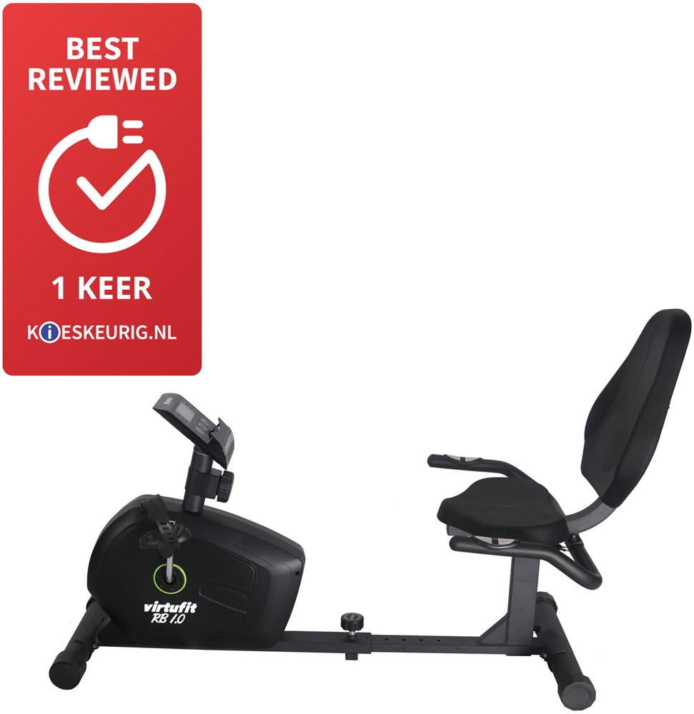 VirtuFit RB 1.0 Recumbent Bike Ligfiets - Gratis trainingsschema - Tweedekans