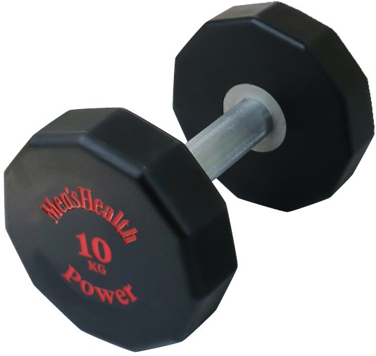 Men's Health PU Dumbbell - 10 kg