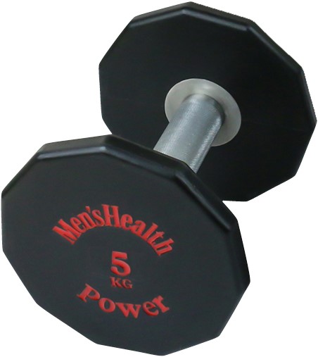 Men's Health PU Dumbbell - 5 kg