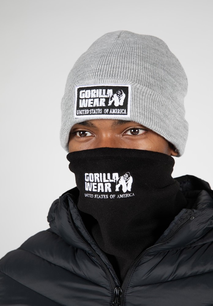 Gorilla Wear Wyoming Nekwarmer - Zwart