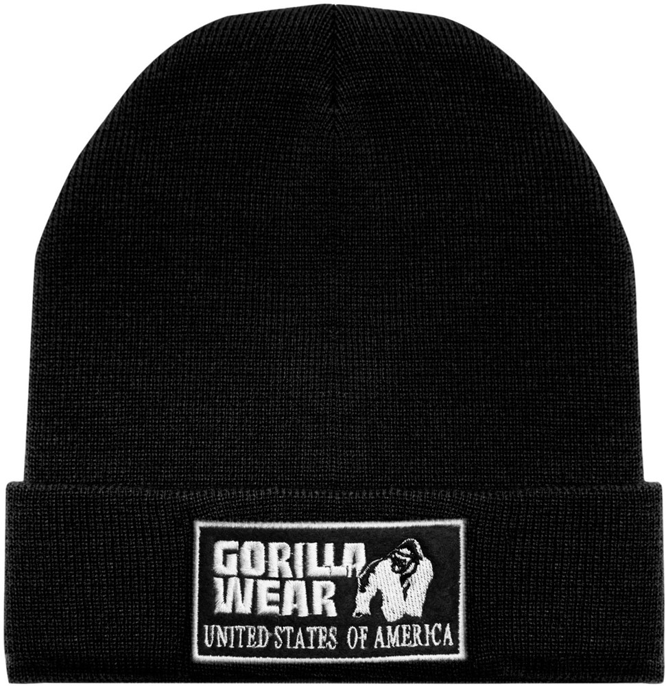 Gorilla Wear Vermont Muts - Beanie - Zwart/Black