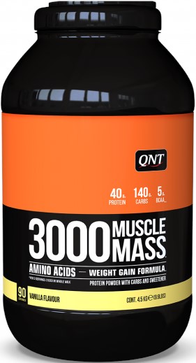 QNT Muscle Mass 3000 - 4500g - Vanille