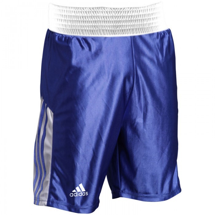 Adidas Amateur Boxing Short Blauw Wit - XS