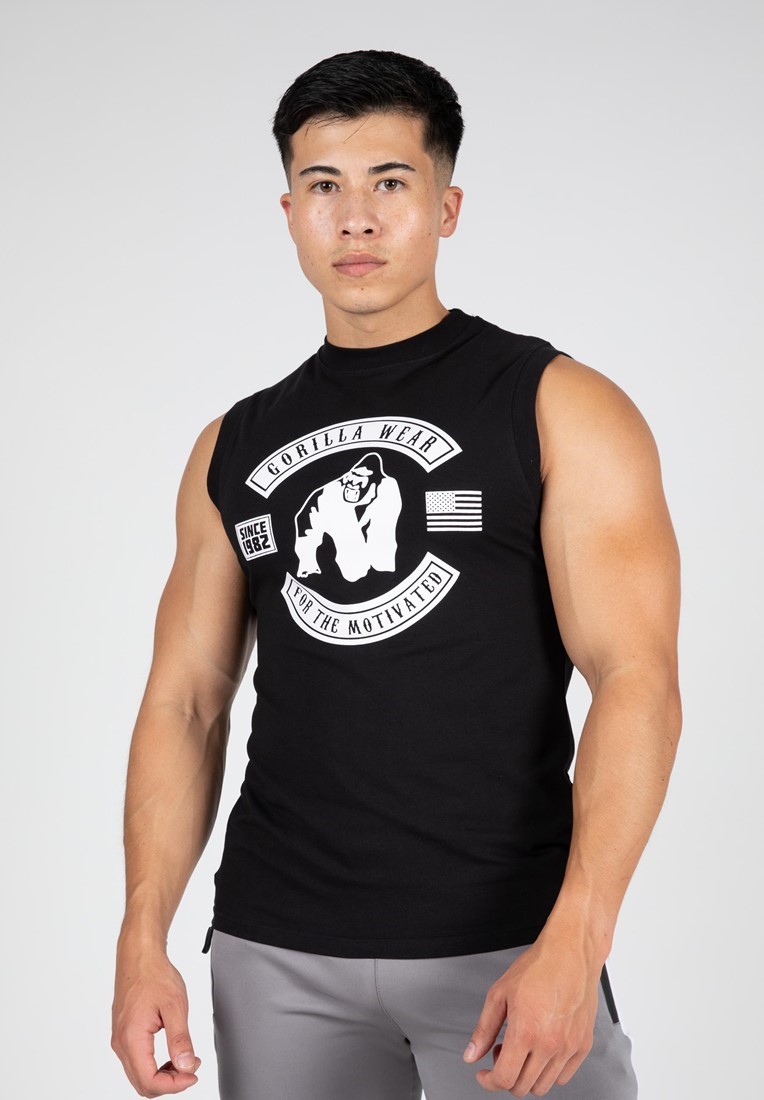 Gorilla Wear Tulsa Tank Top - Zwart