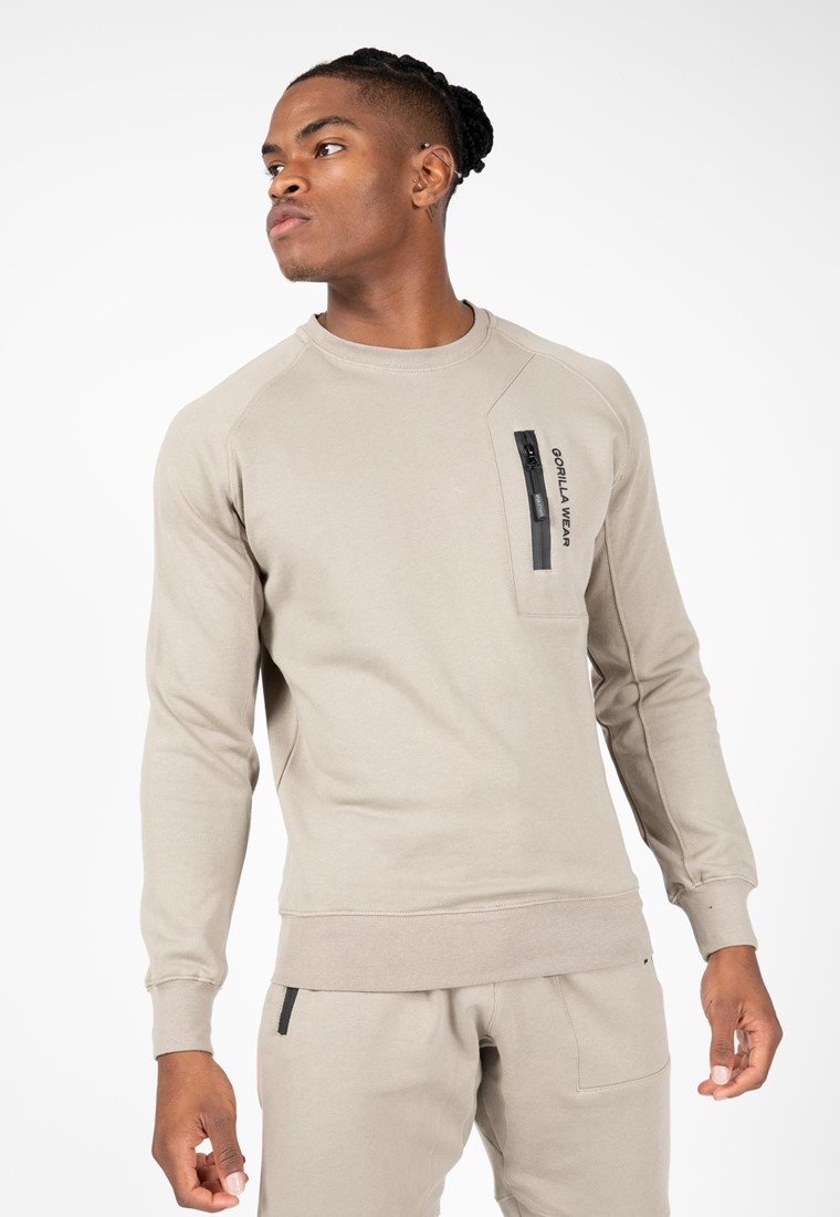 Gorilla Wear Newark Sweatshirt - Beige