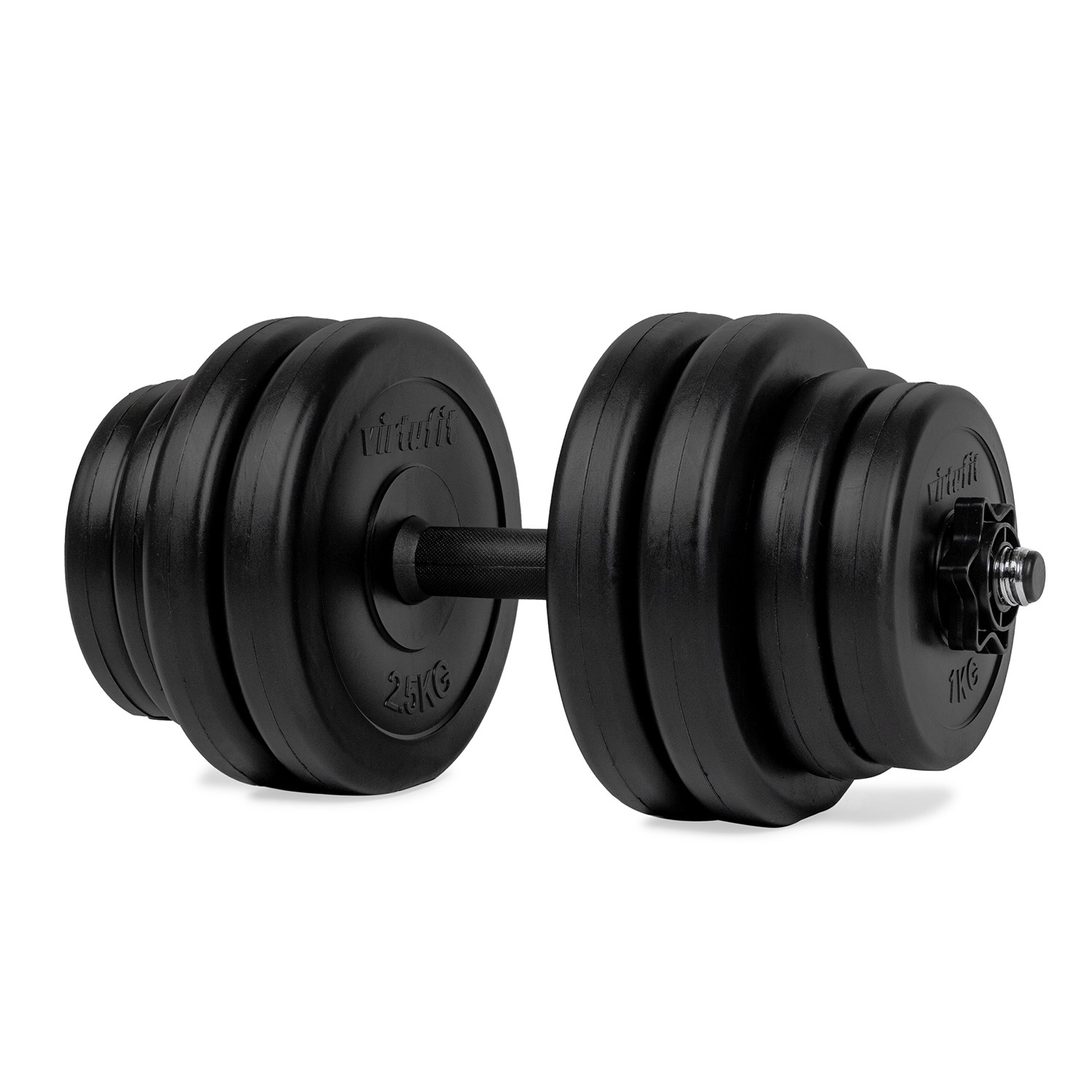 VirtuFit Verstelbare Dumbbell - Vinyl - 15 kg - Tweedekans