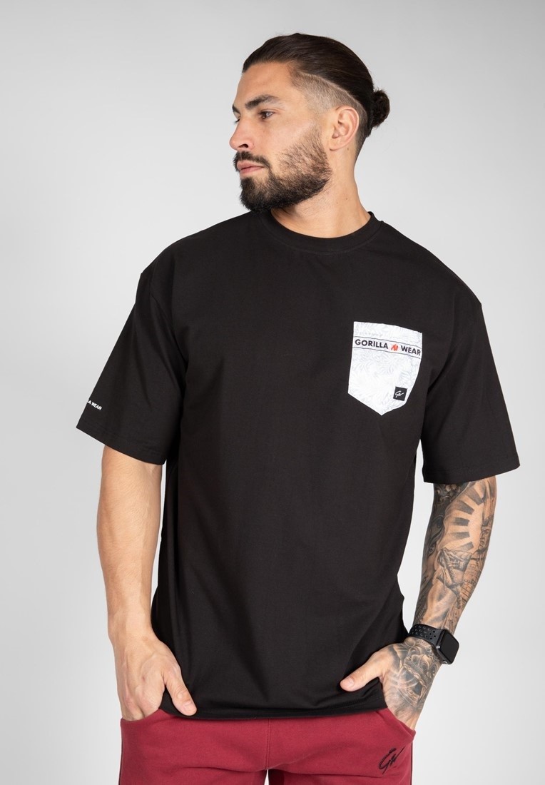 Gorilla Wear Dover Oversized T-shirt - Zwart