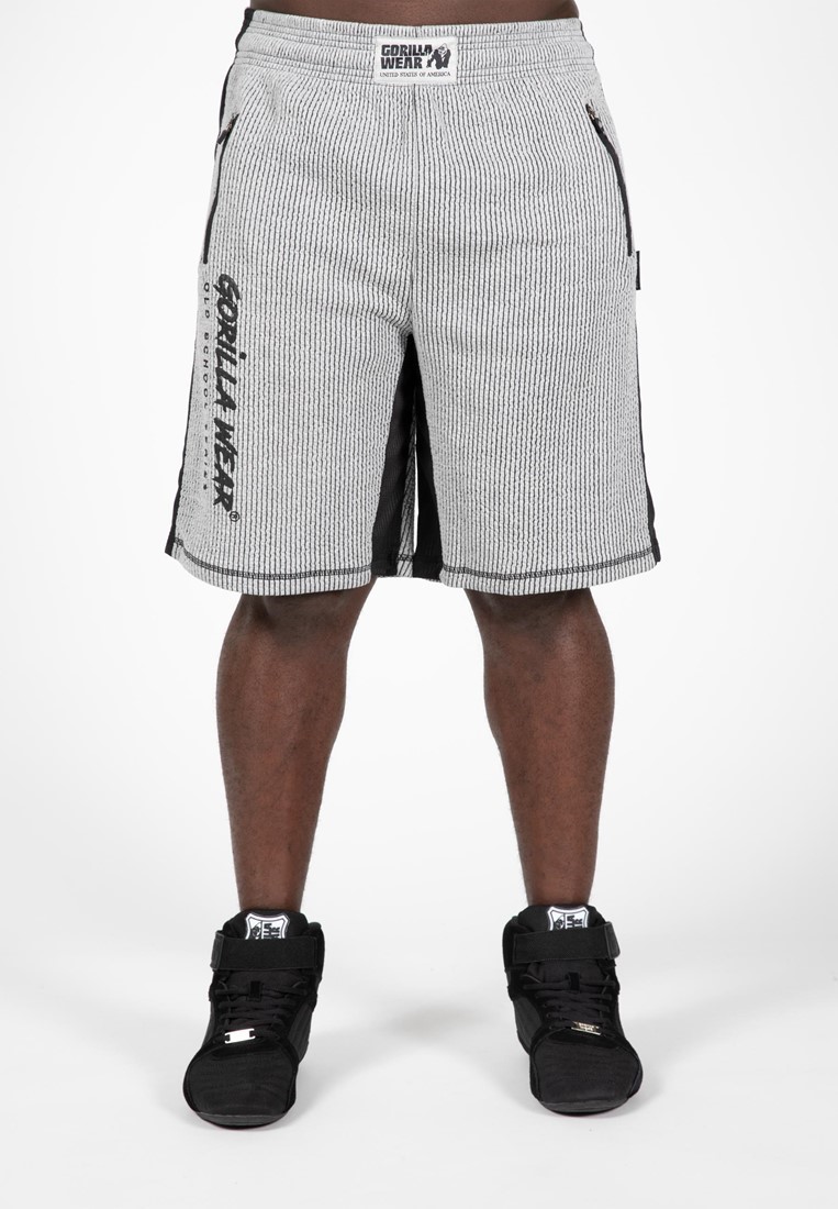 Gorilla Wear Augustine Old School Shorts - Grijs