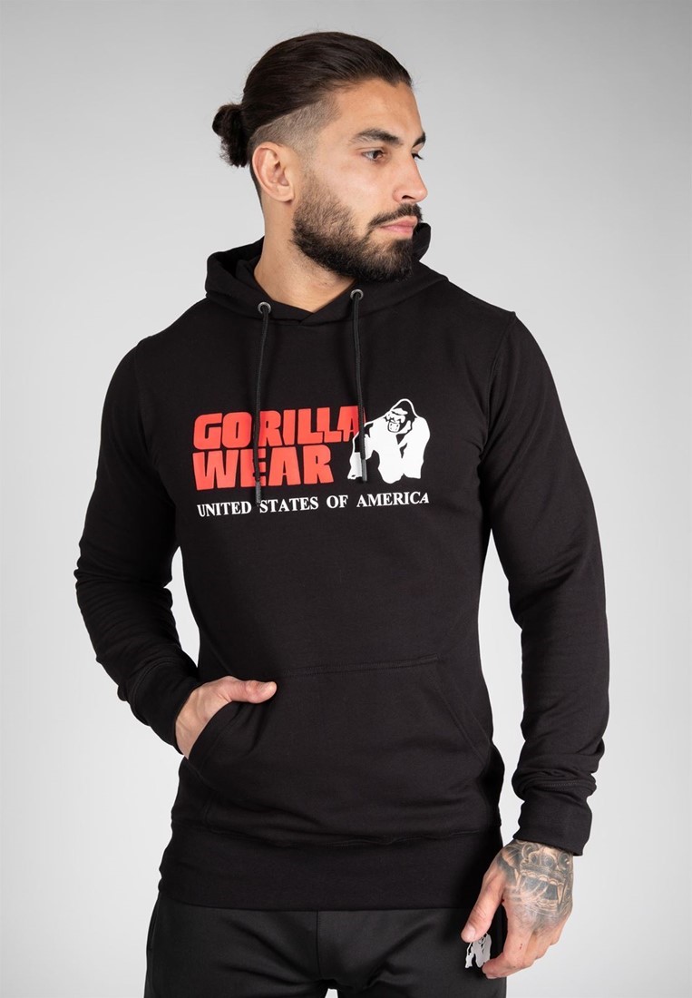 Gorilla Wear Classic Hoodie - Zwart