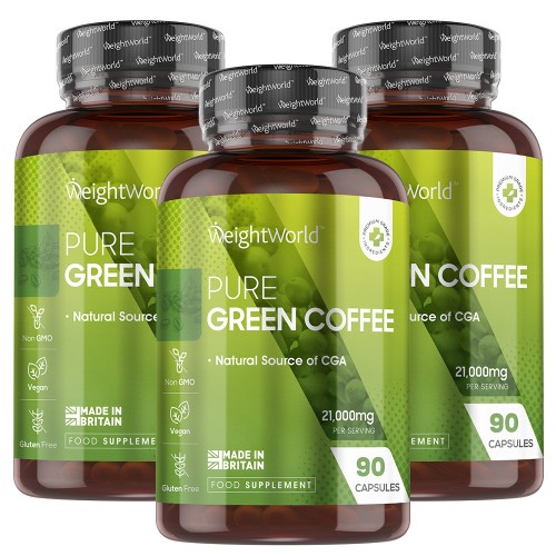 Green Coffee Pure - Natuurlijke Gewichtsbeheersing - 270 Capsules - Trio