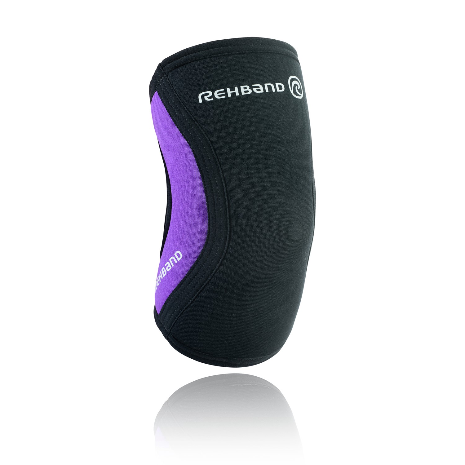 Rehband RX Elleboogbrace - 5 mm - Zwart/Paars - L