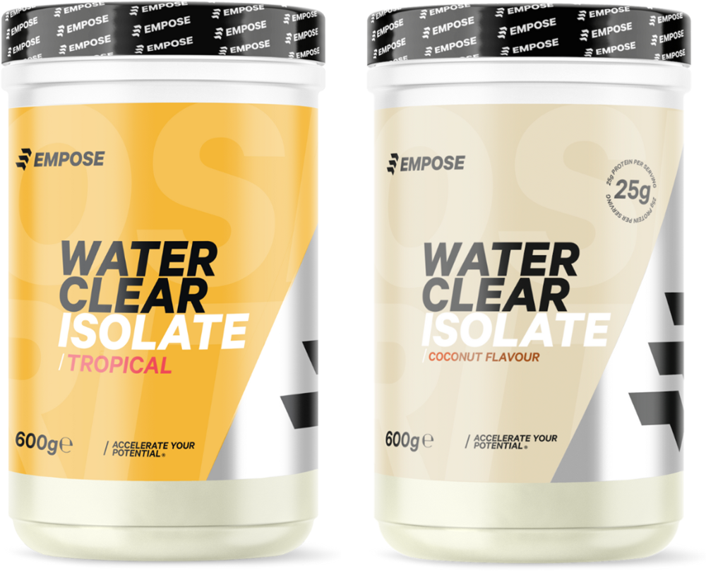 Empose Nutrition Water Clear Isolate - Eiwit Poeder - Protein Combi-Deal - Tropical / Coconut