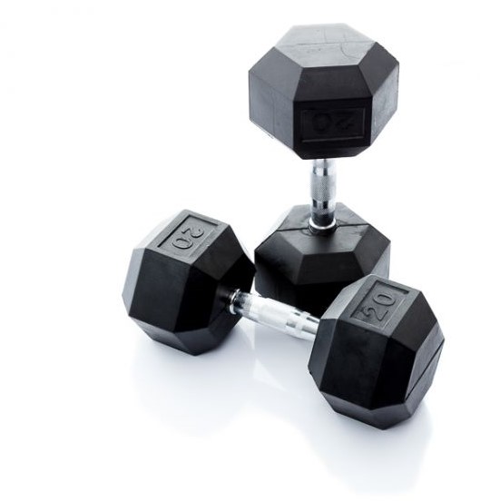 Muscle Power Hexa Dumbbell - Per Stuk - 20 kg - Tweedekans