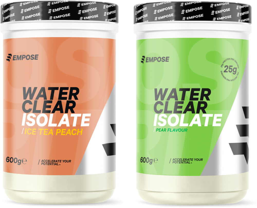 Empose Nutrition Water Clear Isolate - Eiwit Poeder - Protein Combi-Deal - Ice Tea Peach / Pear