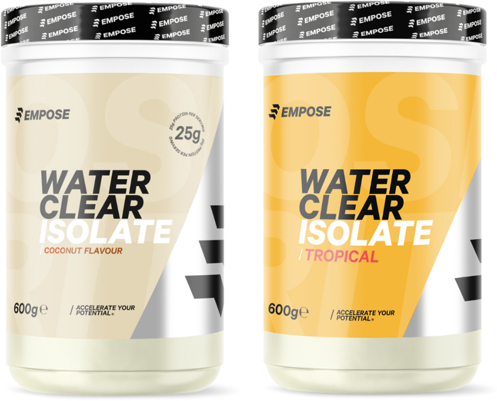 Empose Nutrition Water Clear Isolate - Eiwit Poeder - Protein Combi-Deal - Coconut /  Tropical