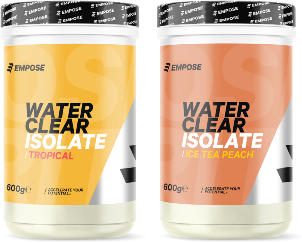 Empose Nutrition Water Clear Isolate - Eiwit Poeder - Protein Combi-Deal - Tropical / Ice Tea Peach